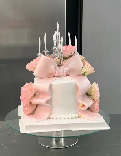 Silk Ribbon (+ Roses and Candles)